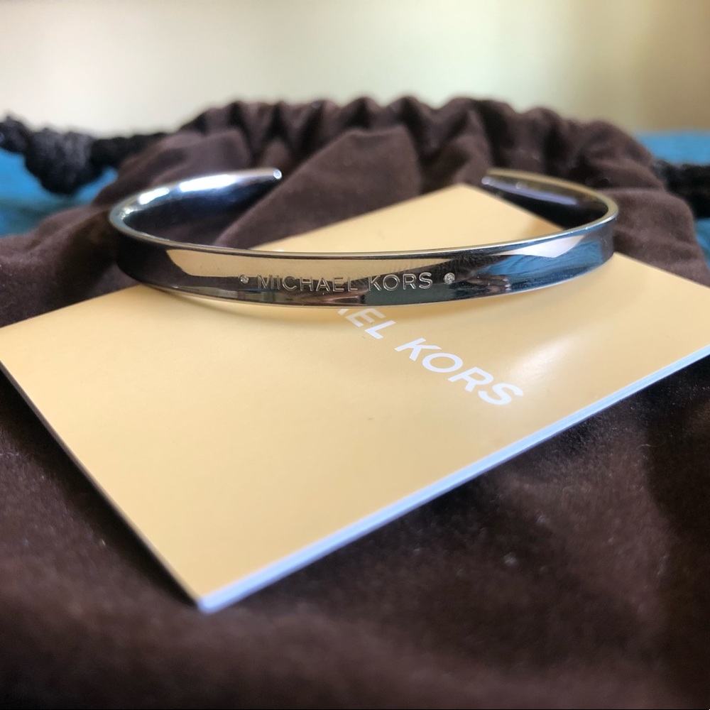 Michael Kors Cuff Bracelet - Silver